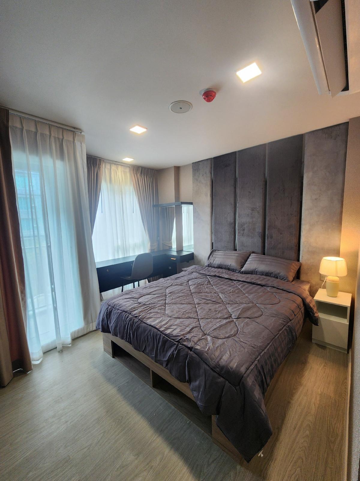 For RentCondoPathum Thani,Rangsit, Thammasat : ♦️For rent: Kave Island, pool view, 2 bedrooms (1 bed plus), Building F, 3rd floor, area 38 sq m, beautifully decorated, rent 21,000/month