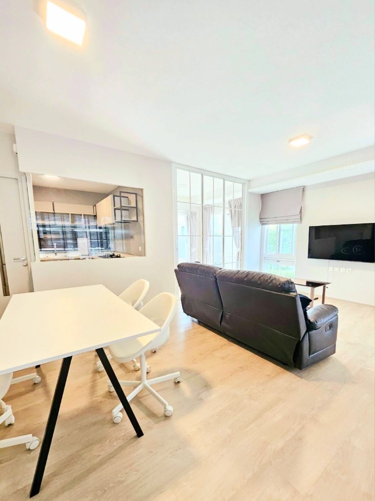For SaleHouseBangna, Bearing, Lasalle : House for sale, Anya Bangna-Ramkhamhaeng 2, 44 sqw, 2 bedrooms, 3 bathrooms, very new, fully decorated.