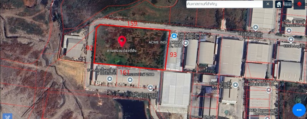 For SaleLandSamut Prakan,Samrong : Land for sale, Soi Jongsiri, area 9 rai 38 sq m, Phraeksa, Samut Prakan Province, corner plot, good location, cheap price