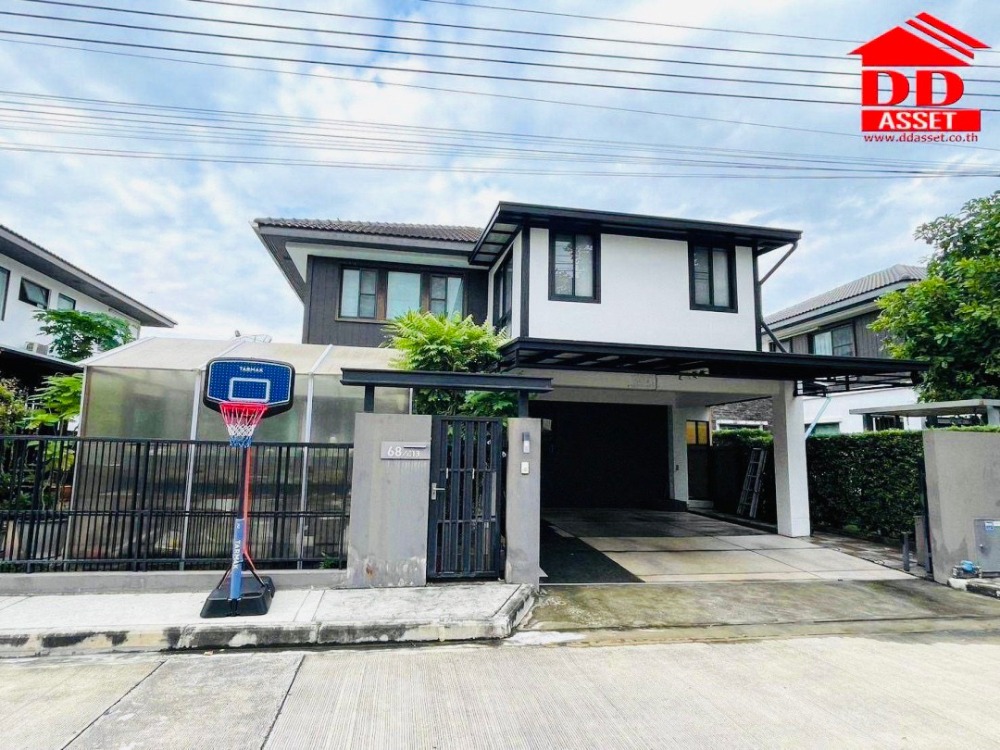 For SaleHouseBangna, Bearing, Lasalle : Single house for sale, Manthana Mega Bangna, Km. 7, Soi Ratchawinit Bangkaew, Code: H8114
