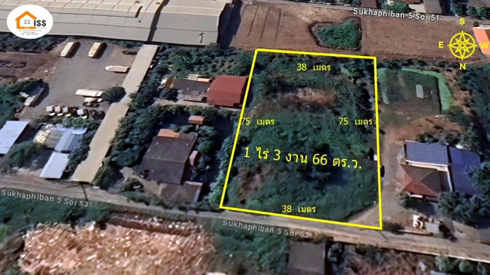 For SaleLandNawamin, Ramindra : Cheap land for sale, Sukhapiban 5 Road, Or Ngoen, near expressway (suitable for building a house, office, warehouse)
