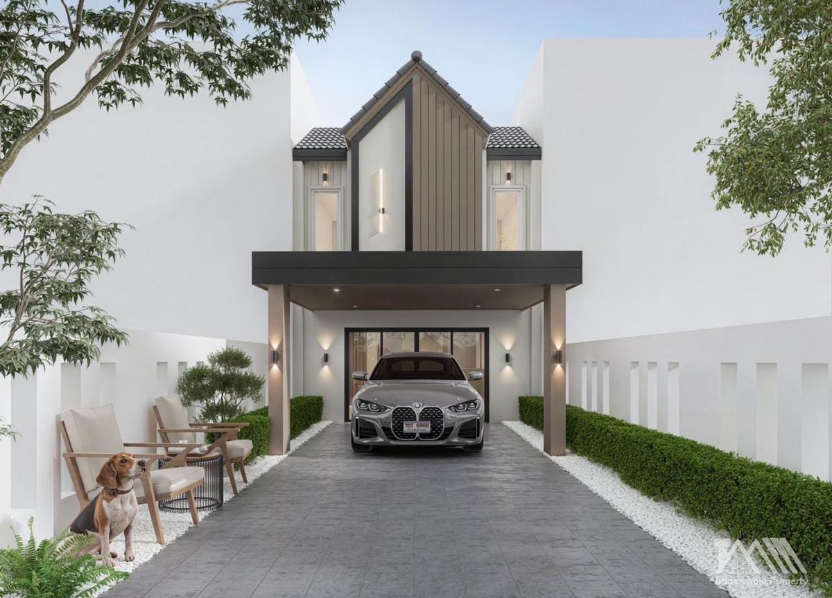 For SaleHousePhuket : Panasonthi Private Home Village, Kathu / House Kathu, Phuket