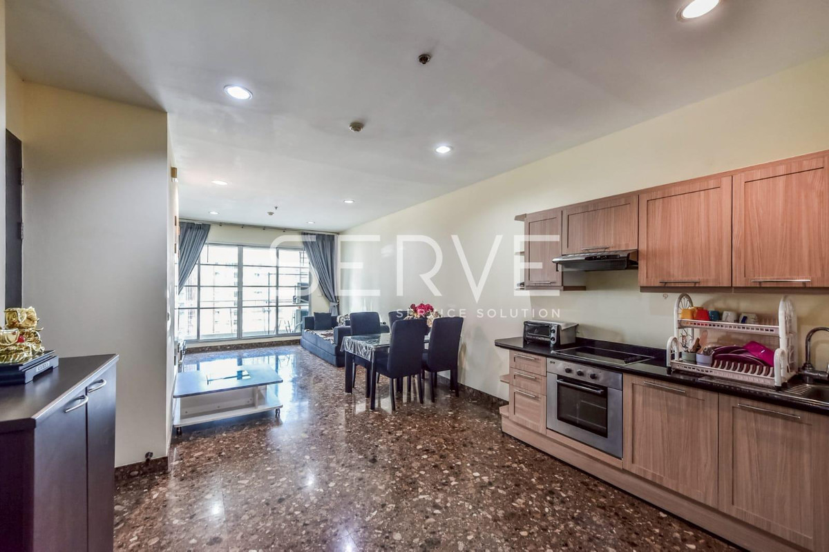 For RentCondoRatchathewi,Phayathai : 2 Beds  Large Room Fully furnished Good Location Close to BTS Ratchathewi 220 m. , Chulalongkorn University  @ Baan Klang Krung Siam - Pathumwan 