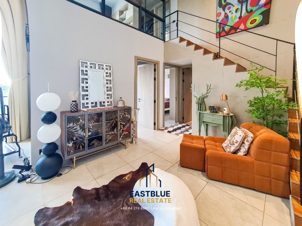 ขายคอนโดสุขุมวิท อโศก ทองหล่อ : Rare Item! The Lofts Asoke 3 Bed 3 Baht  Size :130 sqm