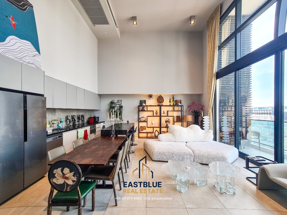 ขายคอนโดสุขุมวิท อโศก ทองหล่อ : Rare Item! The Lofts Asoke 3 Bed 3 Baht  Size :130 sqm