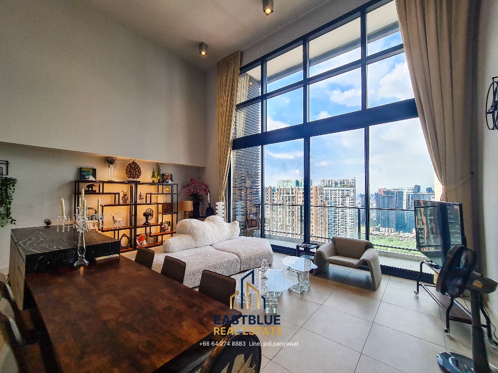 ขายคอนโดสุขุมวิท อโศก ทองหล่อ : Rare Item! The Lofts Asoke 3 Bed 3 Baht  Size :130 sqm