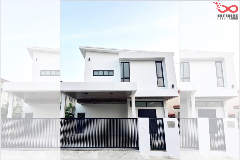 ขายบ้านบางนา แบริ่ง ลาซาล : ขายบ้านเดี่ยว 2 ชั้น หมู่บ้านบางนาวิลล่า 50 ตารางวา ซอยบางนาตราด 39 ถนนทางคู่ขนานบางนาตราด