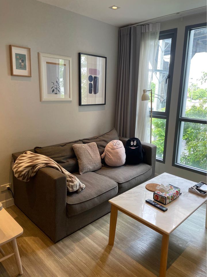 ขายคอนโดอ่อนนุช อุดมสุข : รหัสทรัพย์ BH0514 Moniiq Sukhumvit 64 : โมนีคสุขุมวิท64 ห้องขนาด 47 ตร.ม. แบบ 2 ห้องนอน 1 ห้องน้ำ ชั้น 3