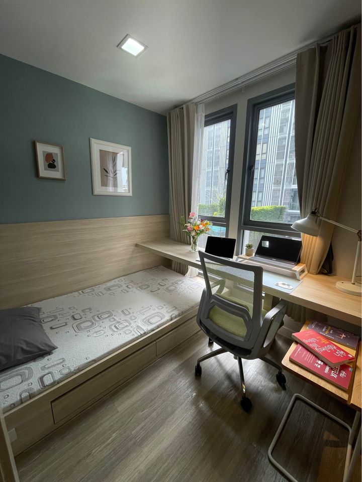 ขายคอนโดอ่อนนุช อุดมสุข : รหัสทรัพย์ BH0514 Moniiq Sukhumvit 64 : โมนีคสุขุมวิท64 ห้องขนาด 47 ตร.ม. แบบ 2 ห้องนอน 1 ห้องน้ำ ชั้น 3