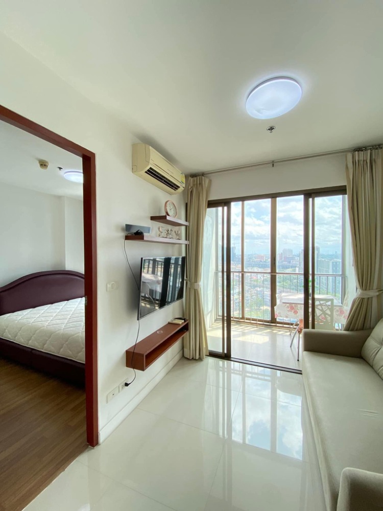 ขายคอนโดอ่อนนุช อุดมสุข : รหัสทรัพย์ Bh0516 IDEO Mix Sukhumvit 103 : ไอดีโอ มิกซ์ สุขุมวิท 103 ห้องขนาด 30.33 ตร.ม. แบบ 1 ห้องนอน 1 ห้องน้ำ ชั้น 21