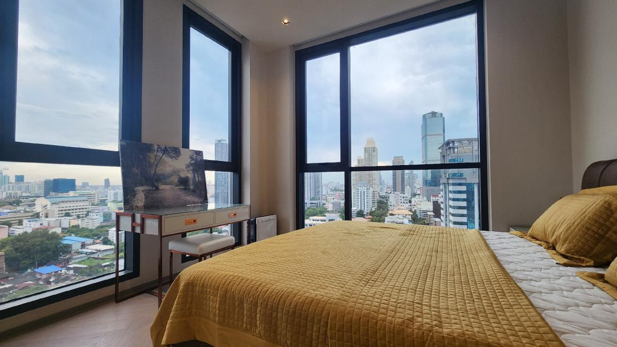 ให้เช่าคอนโดสาทร นราธิวาส : The Reserve Sathorn | ให้เช่า 1 ห้องนอน สุดพรีเมี่ยม น่าอยู่ ใจกลางสวนพลู ตกแต่งเรียบง่าย ทำเลสะดวก