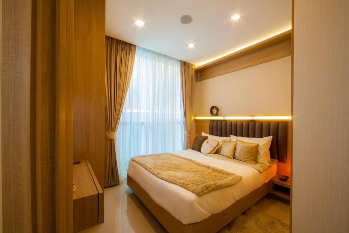 ให้เช่าคอนโดพัทยา บางแสน ชลบุรี สัตหีบ : OLYMPUS CITY GARDEN 1 BED POOL ACCESS 28 SQM FOR RENT @ 14000 BAHT PER MONTH
