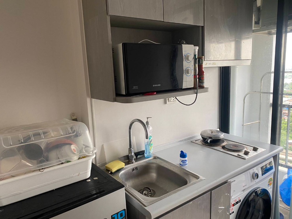 ให้เช่าคอนโดท่าพระ ตลาดพลู วุฒากาศ : ให้เช่าคอนโด Ideo สาทร ท่าพระ ชั้น 17 ขนาด 21 ตร.ม สตูดิโอ 1 ห้องน้ำ #2238#