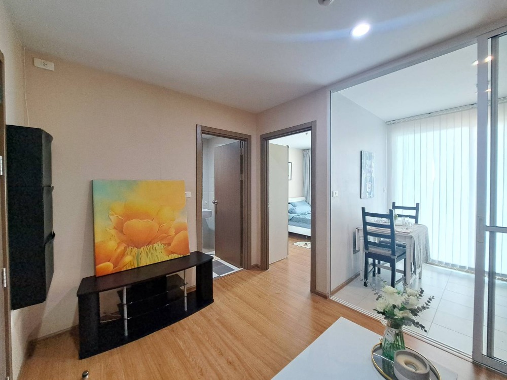 For RentCondoOnnut, Udomsuk : Beautiful room, high floor, for rent, 1 bedroom, 1 bathroom, The Base Sukhumvit 77