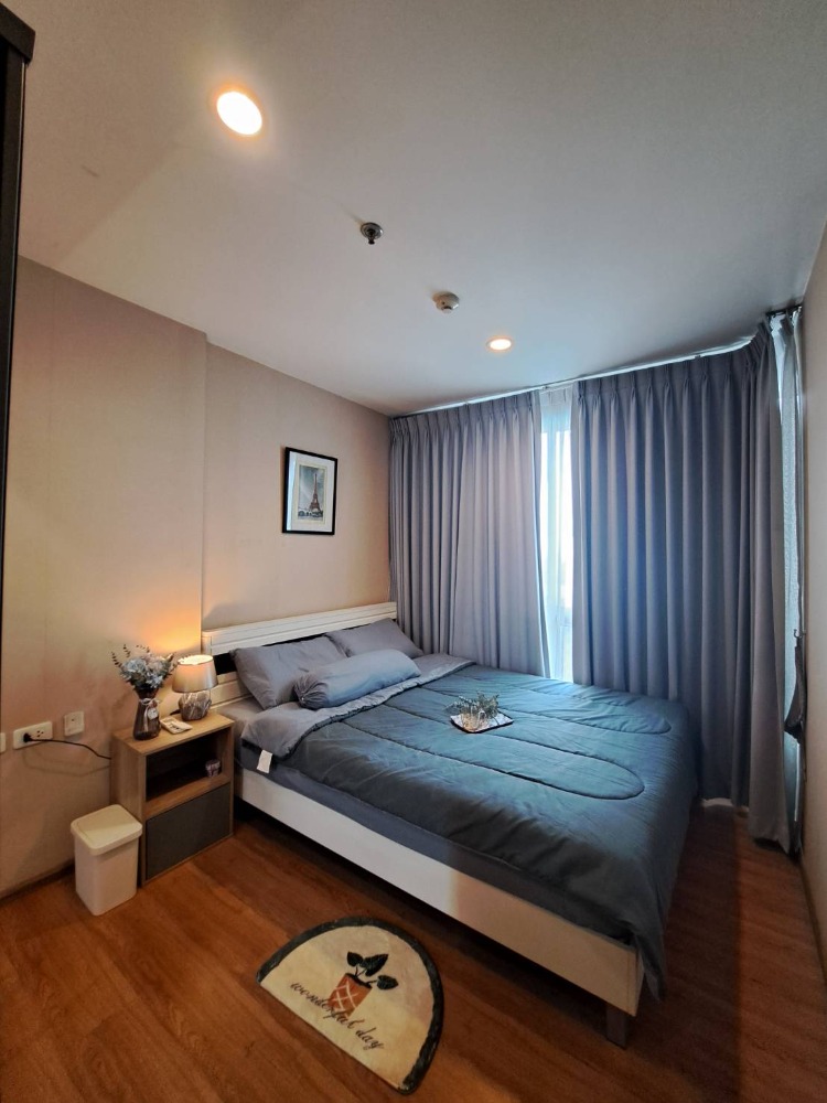 For RentCondoOnnut, Udomsuk : Beautiful room, high floor, for rent, 1 bedroom, 1 bathroom, The Base Sukhumvit 77