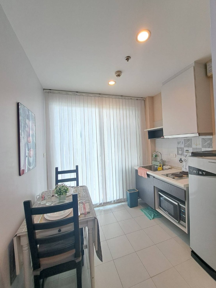 For RentCondoOnnut, Udomsuk : Beautiful room, high floor, for rent, 1 bedroom, 1 bathroom, The Base Sukhumvit 77