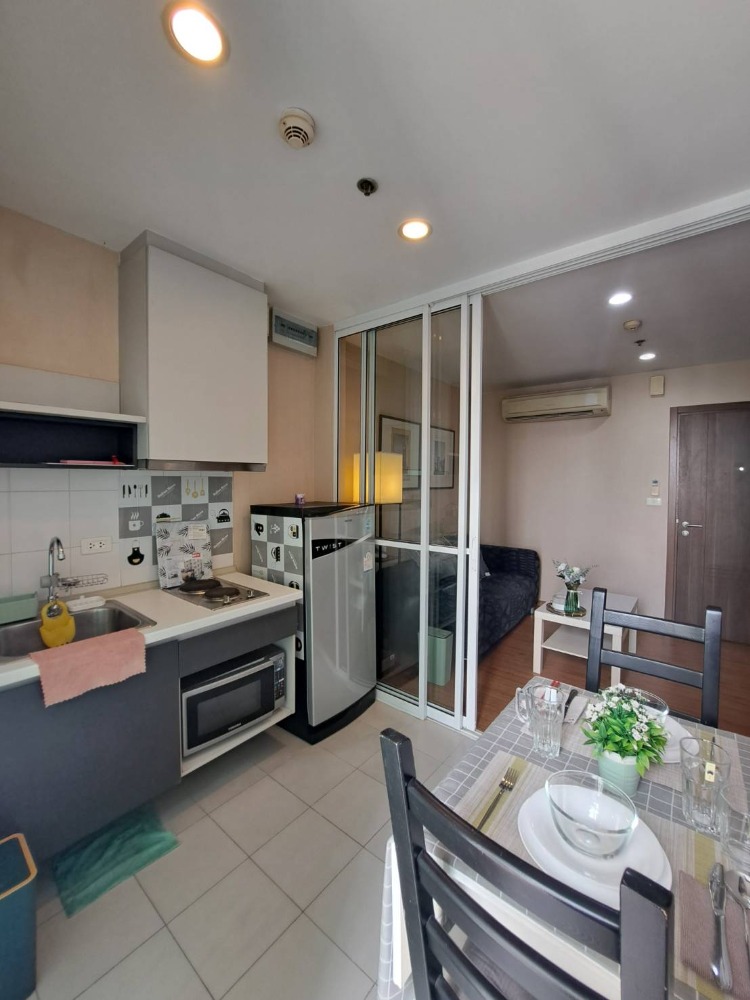 For RentCondoOnnut, Udomsuk : Beautiful room, high floor, for rent, 1 bedroom, 1 bathroom, The Base Sukhumvit 77