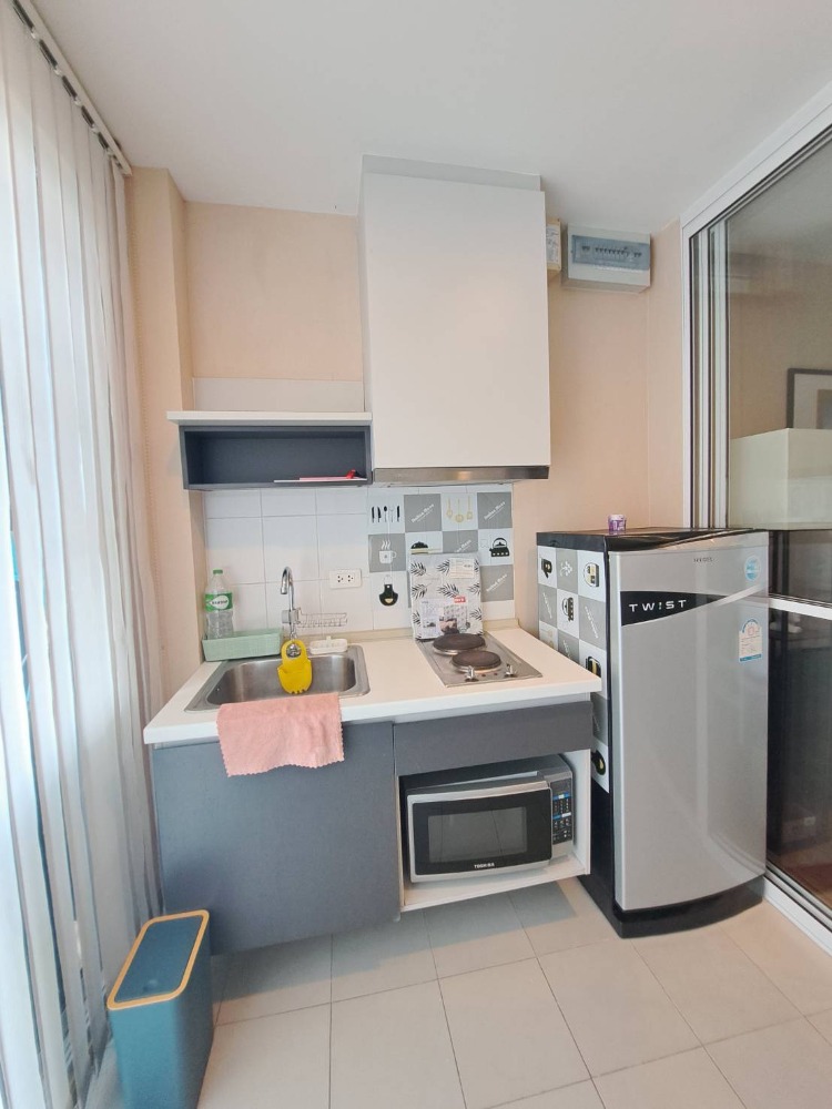 For RentCondoOnnut, Udomsuk : Beautiful room, high floor, for rent, 1 bedroom, 1 bathroom, The Base Sukhumvit 77