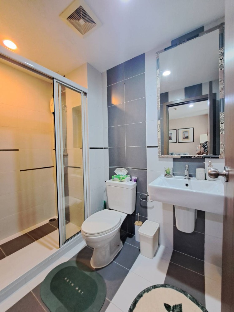 For RentCondoOnnut, Udomsuk : Beautiful room, high floor, for rent, 1 bedroom, 1 bathroom, The Base Sukhumvit 77