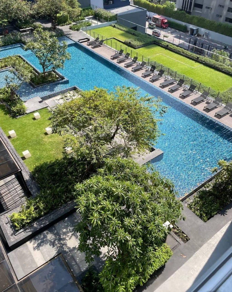 For RentCondoOnnut, Udomsuk : Beautiful room, high floor, for rent, 1 bedroom, 1 bathroom, The Base Sukhumvit 77