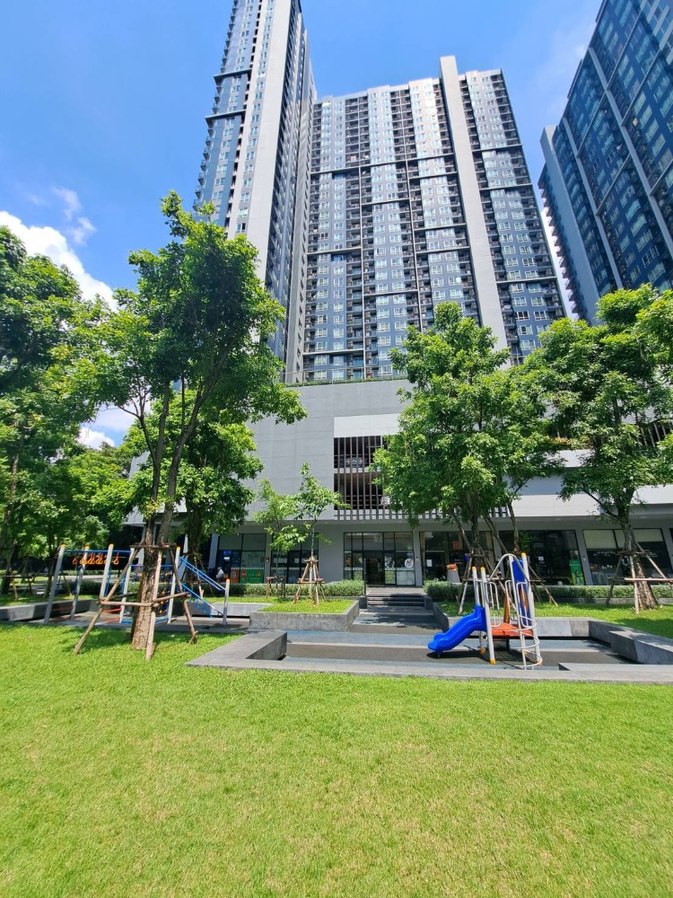 For RentCondoOnnut, Udomsuk : Beautiful room, high floor, for rent, 1 bedroom, 1 bathroom, The Base Sukhumvit 77