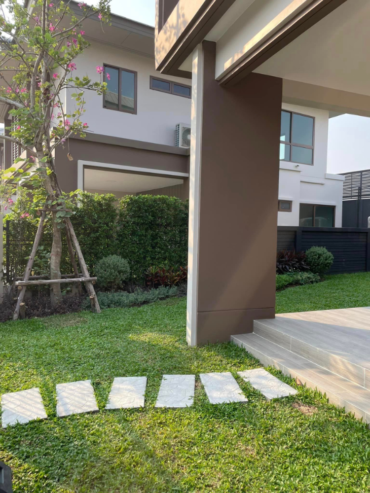 ขายบ้านพัฒนาการ ศรีนครินทร์ : ขายบ้านหรูแต่งครบพร้อมผู้เช่า บุราสิริ กรุงเทพกรีฑา ทำเลทองของนักลงทุน ใกล้ รร นานาชาติ