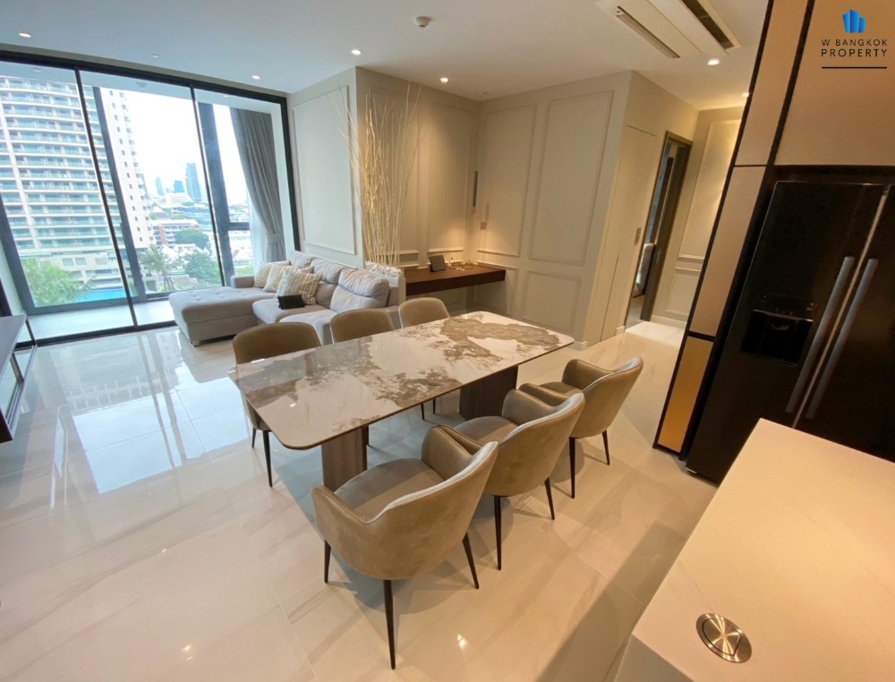 For SaleCondoSathorn, Narathiwat : Hi-end Condo for sale, Supalai Icon Sathorn, 3-Bed, 3-Bath, 115 sq m., Fully-Decorated, swimming pool view, very beautiful, in the heart of Sathorn