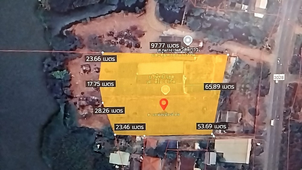 ขายที่ดินลพบุรี : ขายที่ดิน #แม่น้ำบางขาม เนื้อที่ 3 ไร่ 2 งาน 67.8 ตรว. ที่งอกเกือบไร่ครึ่ง บรรยกาศดี