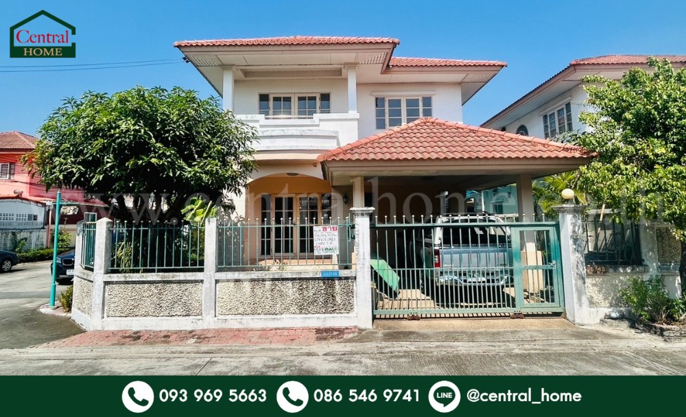 For SaleHouseEakachai, Bang Bon : Single house, Thawatchphong Bang Bon 5, Phase 2, Petchkasem 81, corner house