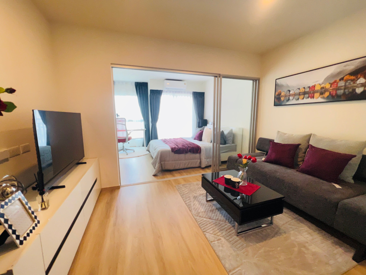 For SaleCondoPinklao, Charansanitwong : Condo for sale Lumpini Ville Charan-Fai Chai, on the main road, near MRT Charan 13 station, fully furnished, complete common area, ready to move in, 1 bedroom, size 29 sq m., convenient transportation, Charan Sanitwong, Siriraj Hospital, Tha Phra, Phetkas