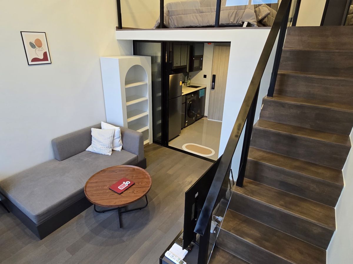 For RentCondoSiam Paragon ,Chulalongkorn,Samyan : Park Origin Chula Samyan【𝐑𝐄𝐍𝐓】🔥 1L bedroom, minimalist style, 2 floors, size 34 sq m.🔥 Contact Line ID: @hacondo