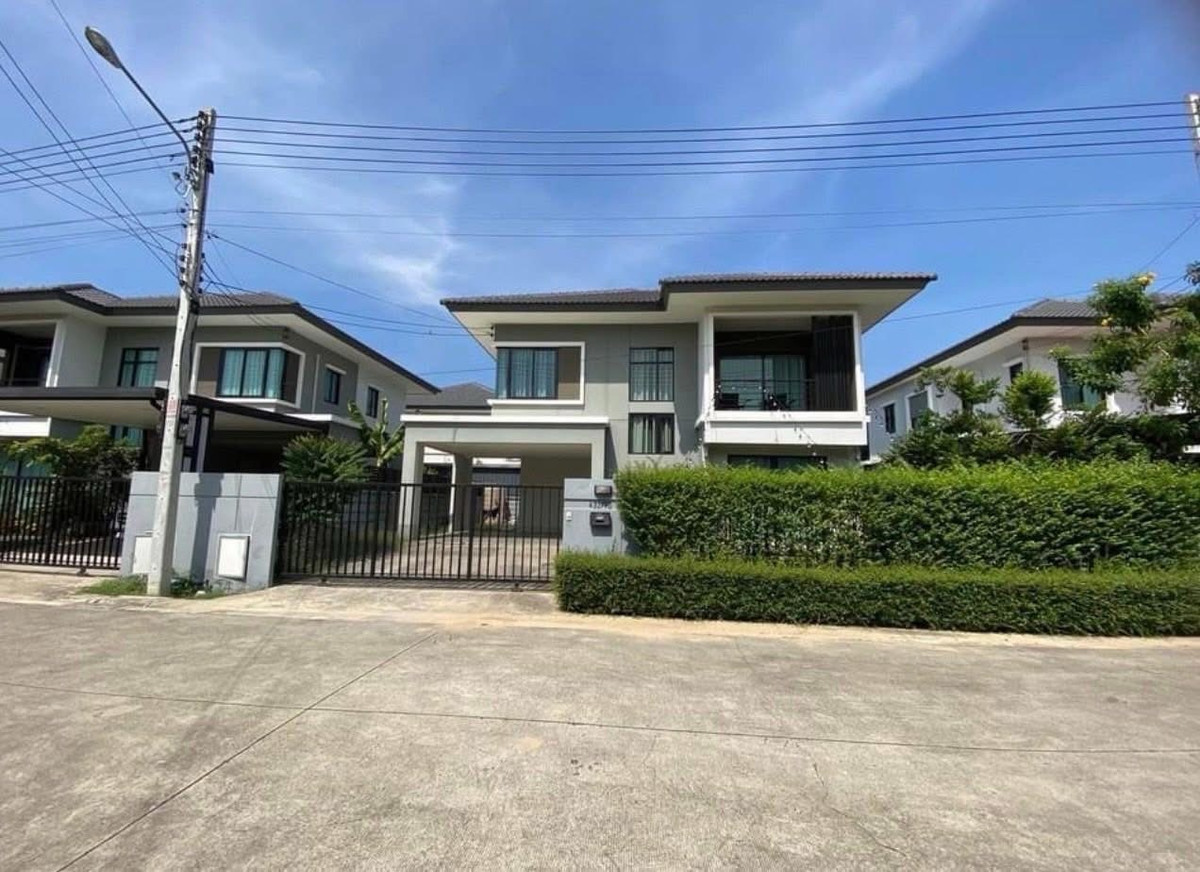 For RentHousePathum Thani,Rangsit, Thammasat : Salila 🚩💢 3-Storey house for rent (Patio Vibhavadi-Songprapha) Near Donmueang International Airport 