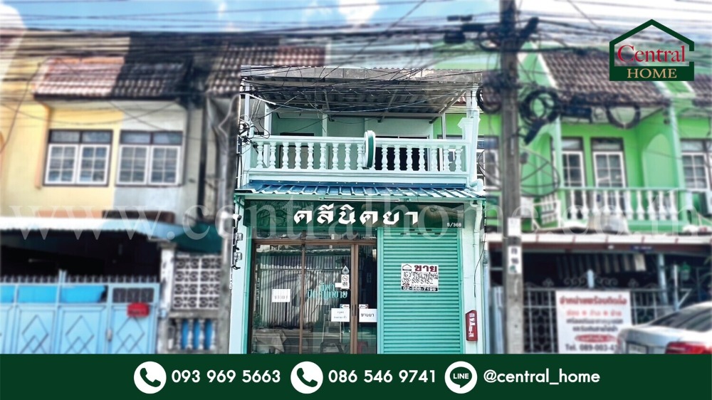 For SaleTownhomeOnnut, Udomsuk : 2-storey townhouse, Niran Villa Village, Soi Sukhumvit 93 (Pheung Mi 50), newly renovated