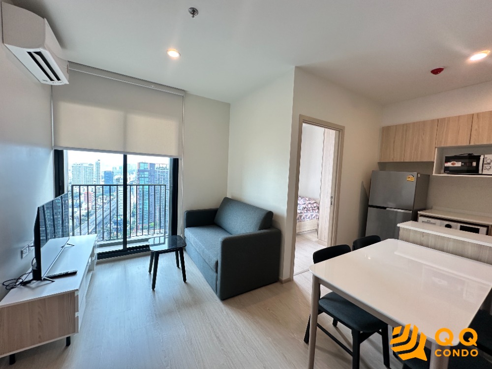 For RentCondoLadprao, Central Ladprao : 🏬 For Rent NUE Noble Ratchada Lat Phrao  1Bed plus, 35 sq.m., Beautiful room, fully furnished.