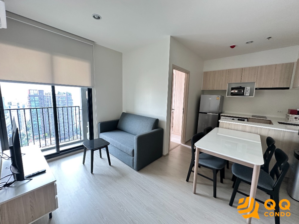 For RentCondoLadprao, Central Ladprao : 🏬 For Rent NUE Noble Ratchada Lat Phrao  1Bed plus, 35 sq.m., Beautiful room, fully furnished.
