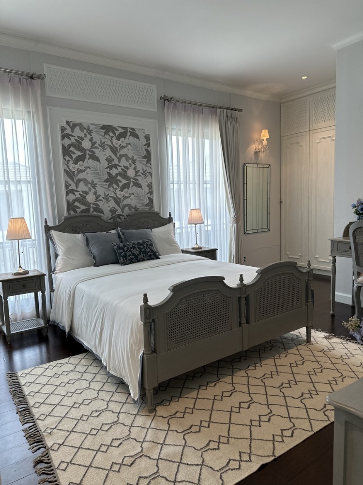 For SaleHousePathum Thani,Rangsit, Thammasat : For sale: Luxury detached house, SETTHSIRI Krungthep - Pathumthani project, Setthasiri