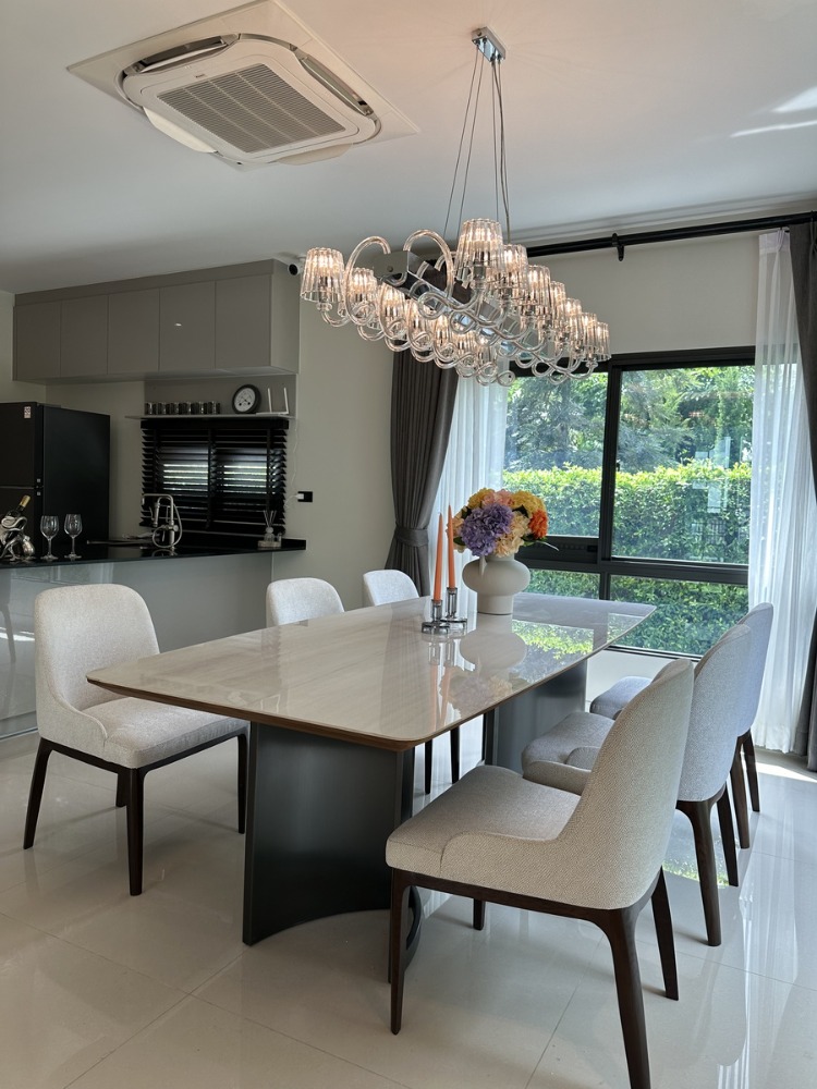 For SaleHousePathum Thani,Rangsit, Thammasat : For sale: Luxury detached house, SETTHSIRI Krungthep - Pathumthani project, Setthasiri