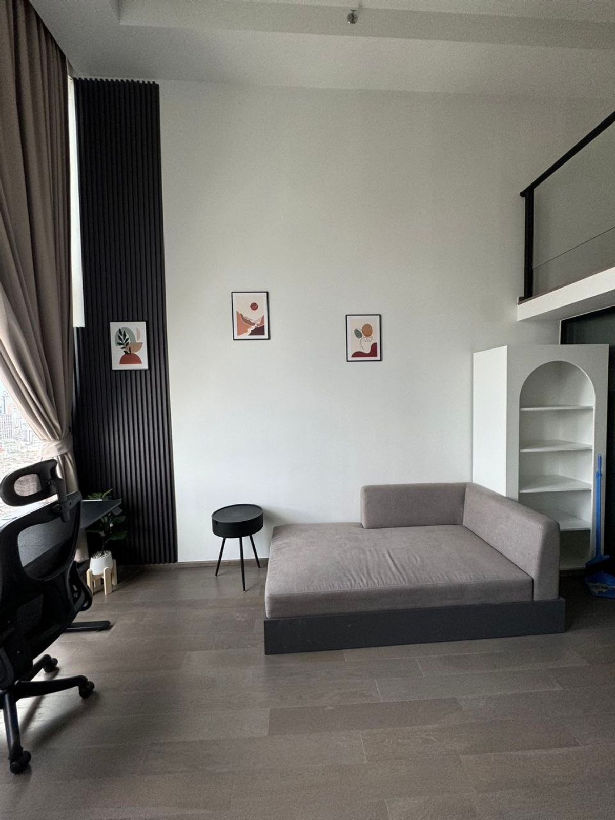 For RentCondoSiam Paragon ,Chulalongkorn,Samyan : Park Origin Chula Samyan【𝐑𝐄𝐍𝐓】🔥 1L bedroom, minimalist style, 2 floors, size 34 sq m.🔥 Contact Line ID: @hacondo