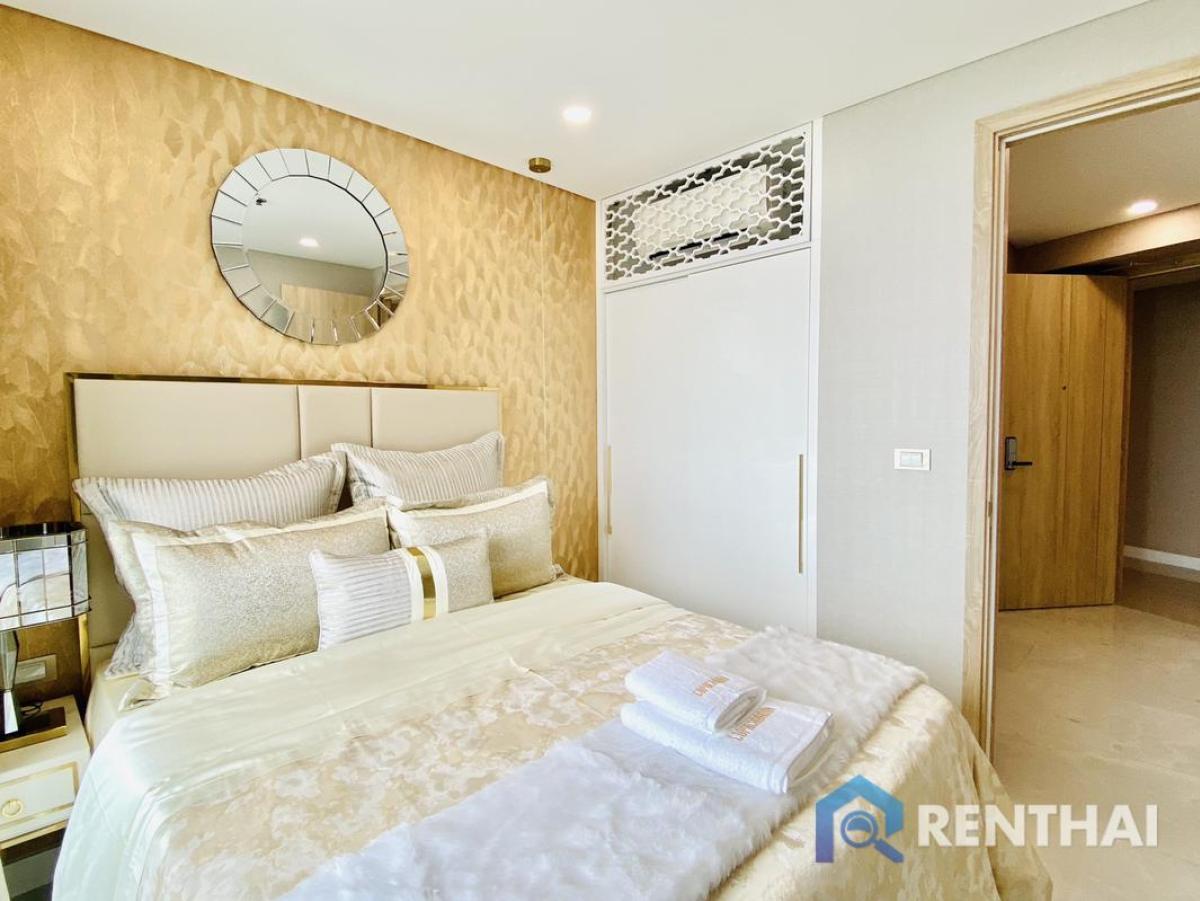 ขายคอนโดพัทยา บางแสน ชลบุรี สัตหีบ : ขายคอนโด Copacabana Jomtien 1 ห้องนอนตกแต่งครบพร้อมอยู่ วิวทะเล