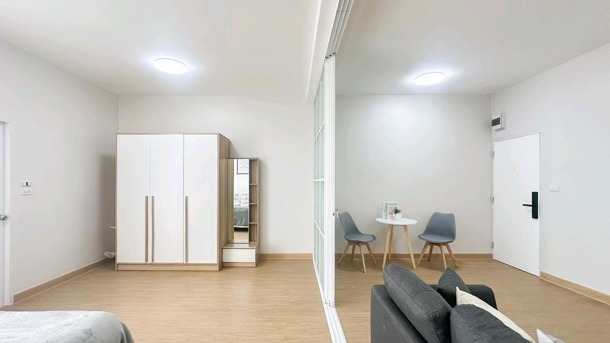 For SaleCondoPattanakan, Srinakarin : Very big room, special price‼️Good location, on Pattanakarn Road, beautifully decorated 