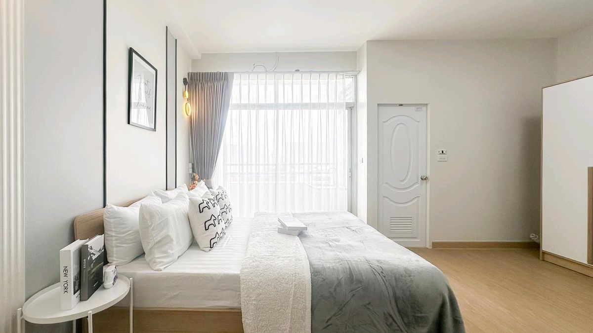 For SaleCondoPattanakan, Srinakarin : Very big room, special price‼️Good location, on Pattanakarn Road, beautifully decorated 