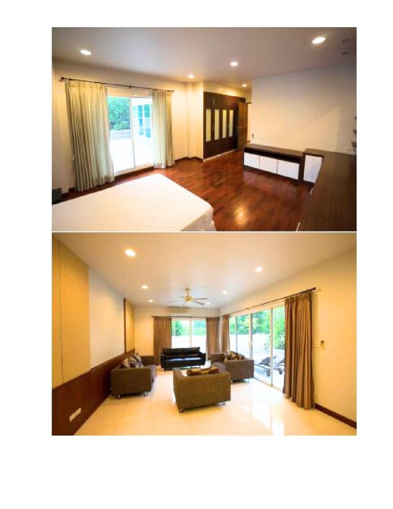 For RentHousePattanakan, Srinakarin : Newly Renovated House 5 BR 6 BA with private pool, big garden in Mooban Panya