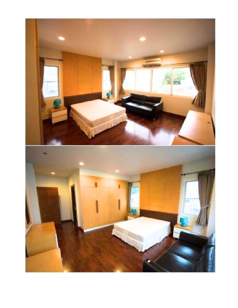 For RentHousePattanakan, Srinakarin : Newly Renovated House 5 BR 6 BA with private pool, big garden in Mooban Panya