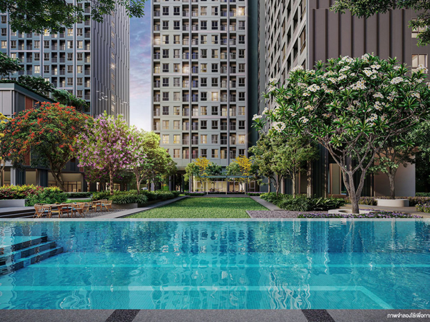 ขายคอนโดปิ่นเกล้า จรัญสนิทวงศ์ : ขาย ลุมพินี วิลล์ จรัญ ไฟฉาย 1นอน 29ตรม ห้องใหม่ มือหนึ่ง ฟรีเฟอร์ฯ ผ้าม่าน แอร์ Digital Door Lock คอนโดใกล้ MRT จรัญ13 MRT ไฟฉาย ศิริราช