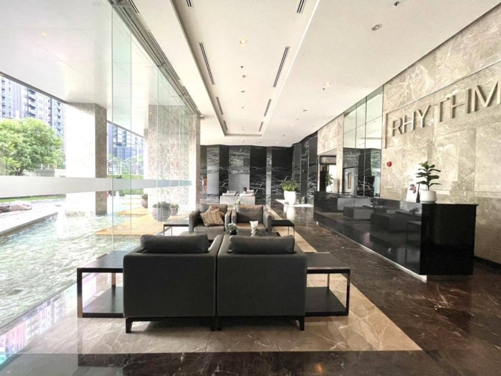 For SaleCondoRama9, Petchburi, RCA : S-RHA108 Condo for sale, Rhythm Asoke 2, 9th floor, east side, 30.41 sq m, 1 bedroom, 1 bathroom, 3.95 million, 064-959-8900