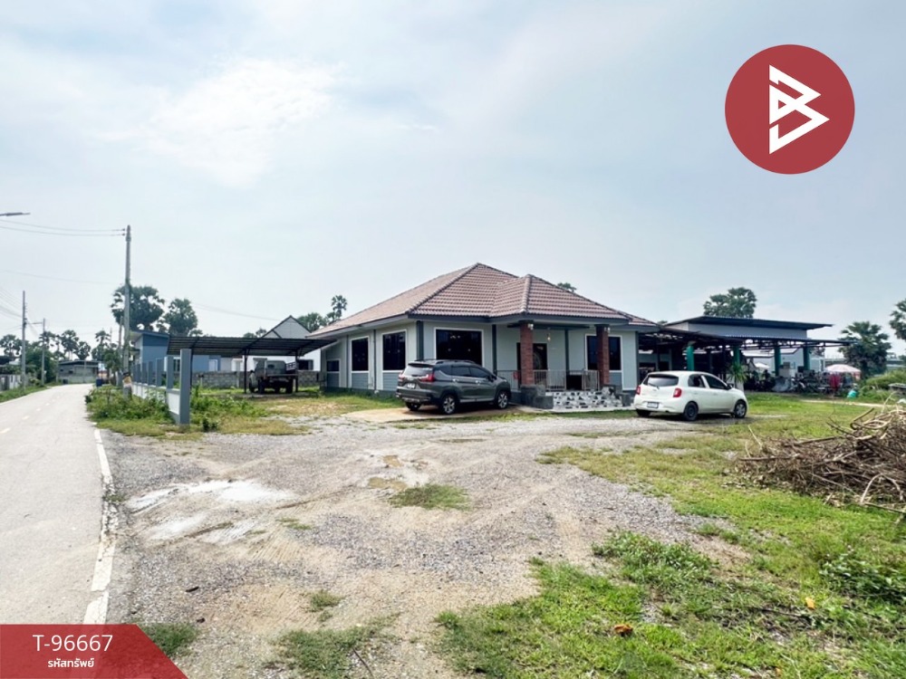 For SaleHouseCha-am Phetchaburi : Single house for sale with land, area 1 rai 2 ngan 39 sq m, Ton Mamuang, Phetchaburi