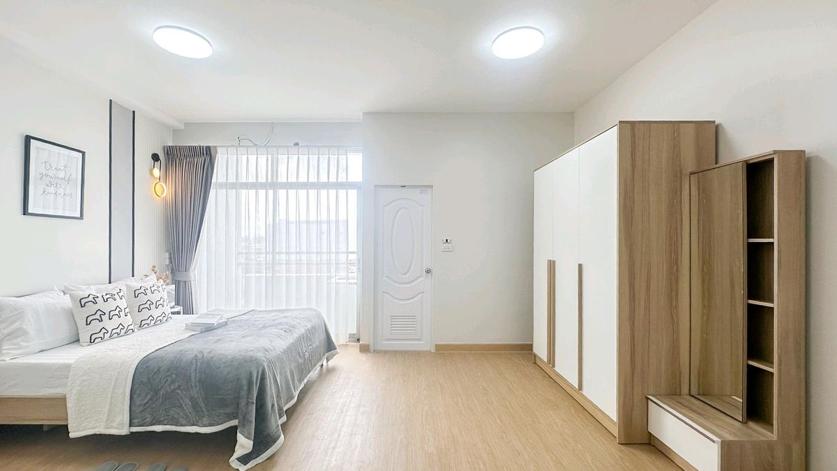 For SaleCondoPattanakan, Srinakarin : Very big room, special price‼️Good location, on Pattanakarn Road, beautifully decorated 