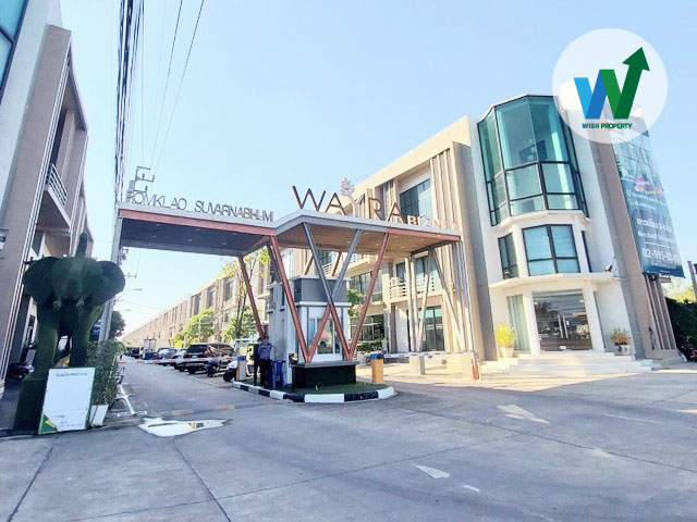 For SaleTownhomeMin Buri, Romklao : Home office for sale and rent, Vera Business (Romklao - Suvarnabhumi), 22.90 sq m, near Romklao Housing, near the motorway