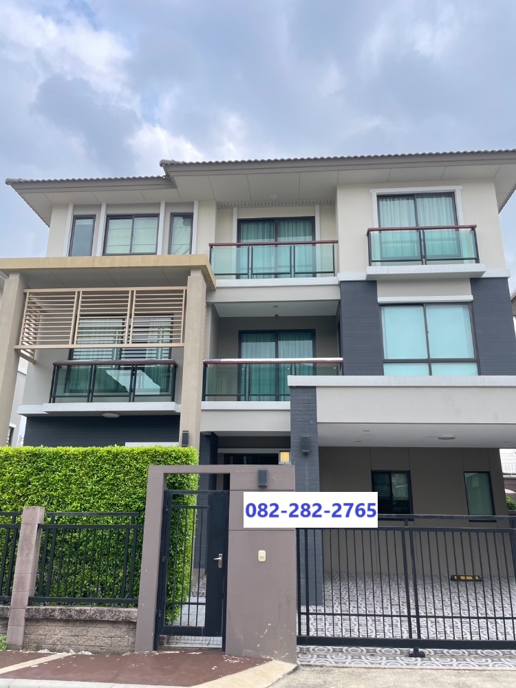 For SaleHouseVipawadee, Don Mueang, Lak Si : 57.2 sq m, 5 bedrooms, 7 bathrooms, 3-storey detached house, Phatsar Songprapa