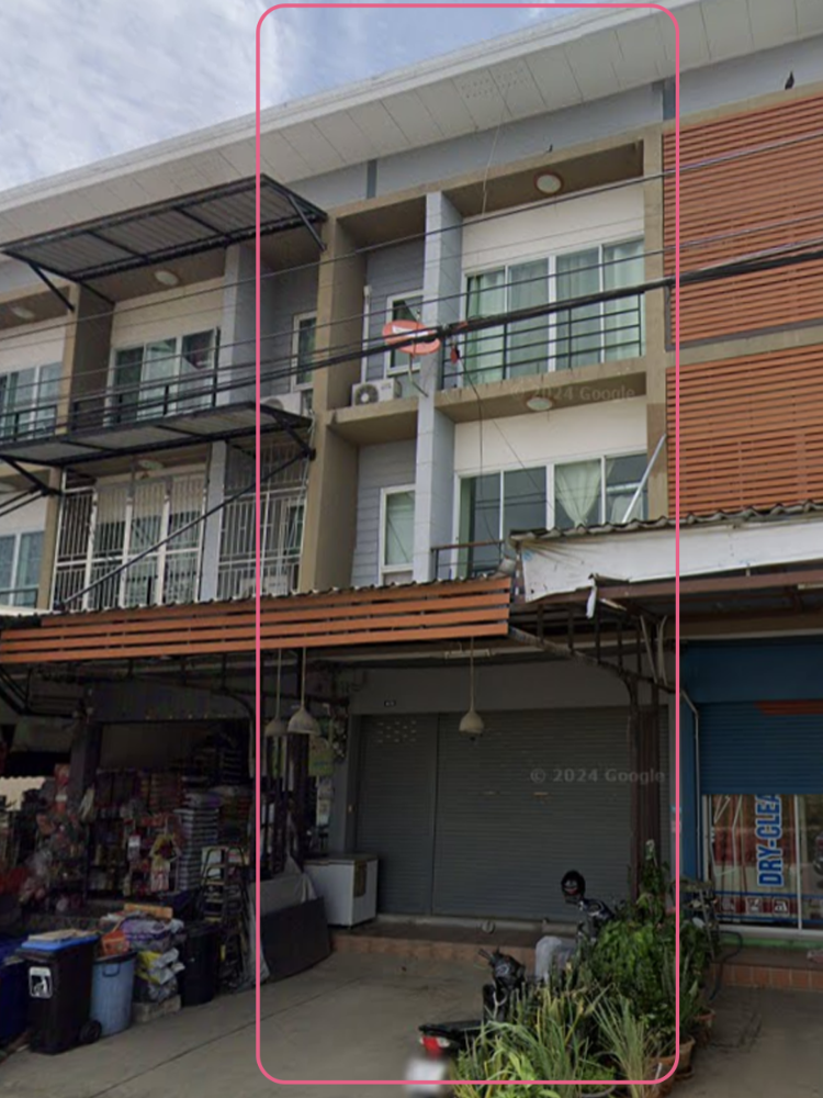 For SaleShop HouseSamut Prakan,Samrong : Commercial building for sale, 3 floors, Denchai Khlong Kanya, size 20 sq m, Bang Phli, Samut Prakan